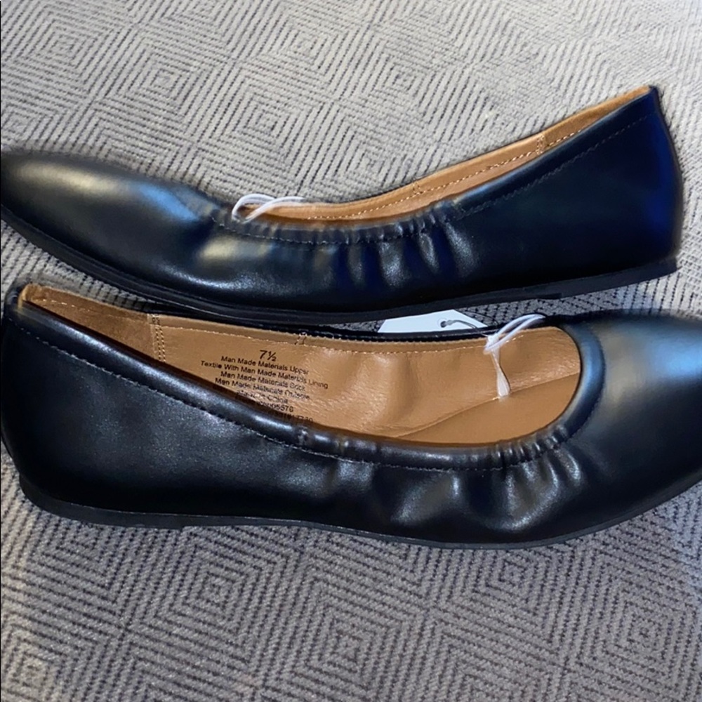 New Black ballet flats 7.5 NWT Universal Thread - Picture 5 of 7